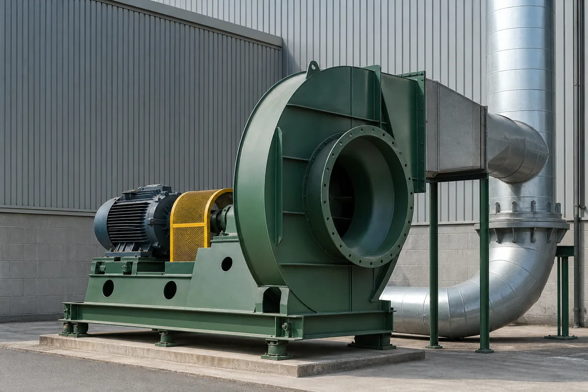 High-pressure centrifugal industrial blower fan
